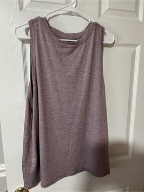 Athleta Heathered Lavender 1X Tank Top - Women